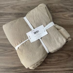 PARACHUTE Linen Duvet Cover in Fawn 🤍 TWIN/TWIN XL